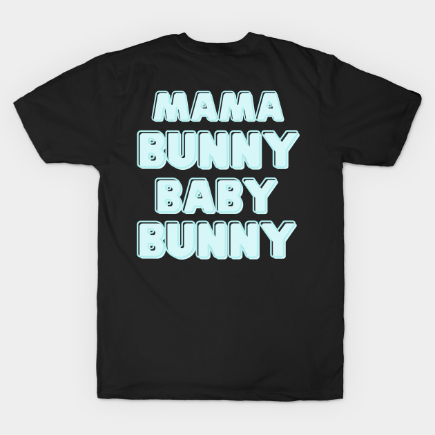 Mama bunny baby bunny, gift idea, mom by oneduystore